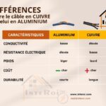 La différence entre le câble en aluminium et celui en cuivre La différence entre le câble en aluminium et celui en cuivre