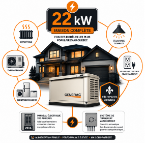 generatrice 22 kw